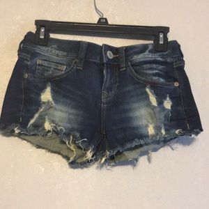 Express Blue Jean Shorts || Size 0